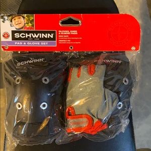 Schwinn gloves, knee & Elbow pads